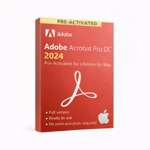 Adobe Acrobat Pro DC 2024 Pre-Activated for Lifetime for Mac