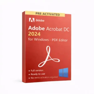 Adobe Acrobat Pro DC 2024 for Windows
