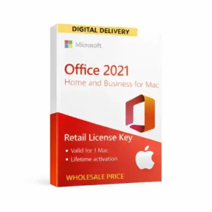 Office 2021 Home and Business for Mac email bind key
