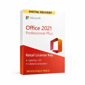 Office 2021 Pro Plus Retail License Key