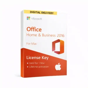 Office Home and Business 2016 For MAC License Key