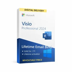 Visio Pro 2024 Lifetime Email Bind License Key