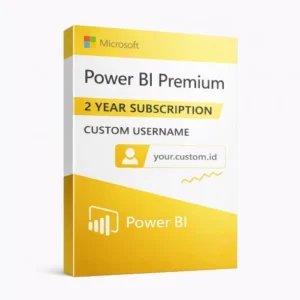 Power BI Premium – 2 Year Subscription | Custom Username