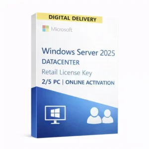 Windows Server 2025 Datacenter Retail License Key