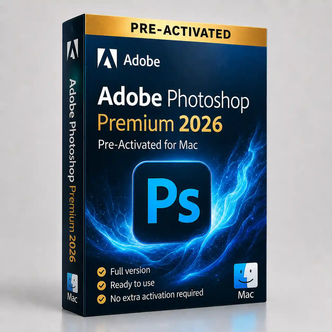 Adobe Photoshop Premium 2026 Pre-Activated for MAC (1) Adobe Photoshop Premium 2026 Pre-Activated for mac