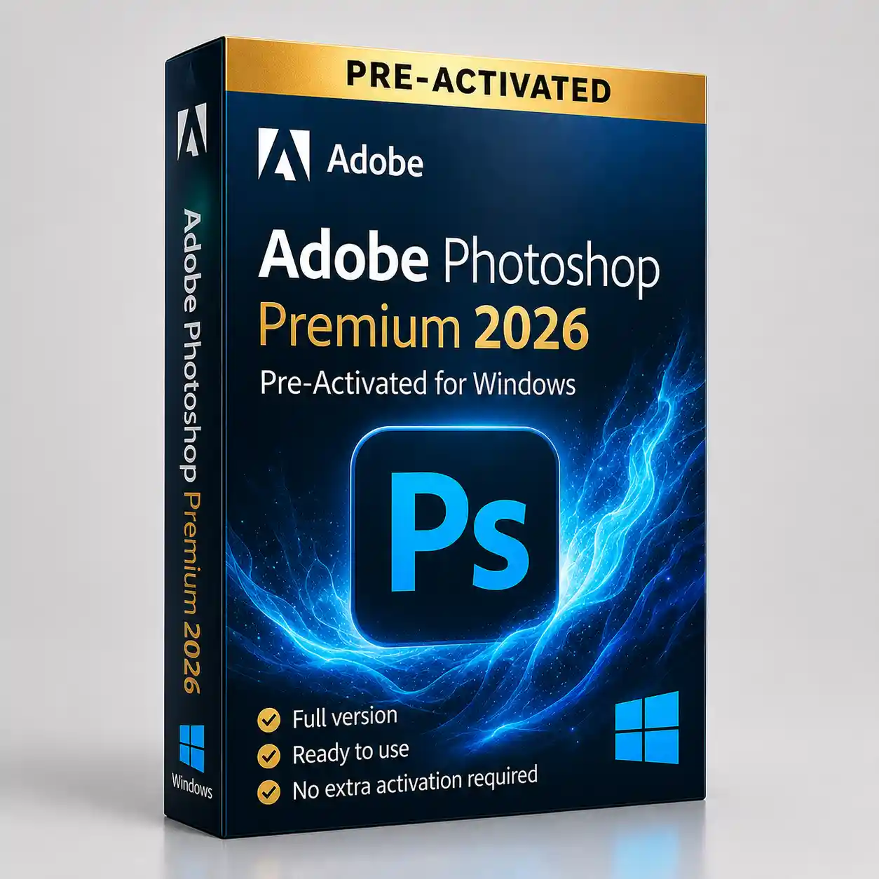 Adobe Photoshop Premium 2026 Pre-Activated for Windows Adobe Photoshop Premium 2026 Pre-Activated for Windows